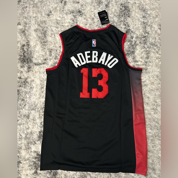 Black and Red Heat Culture Basketball Jersey - Picture 2 of 2